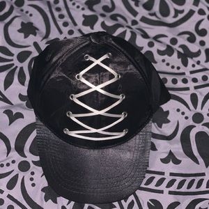 Silk w/ lace up detail